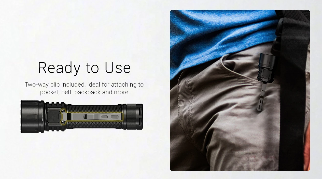 Nitecore EX7 6000 Lumen USB-C Rechargeable Flashlight 