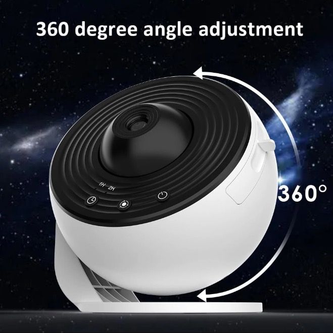 Night Light Galaxy Projector 12-in-1 Planetarium Lamp for Kids with 360° Rotate Soothing Ambiance