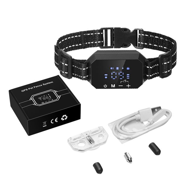 GPS Wireless Dog Fence Outdoor Pet Fencing Device 3280 Ft Range Easy Installation for Pet Safety and Freedom