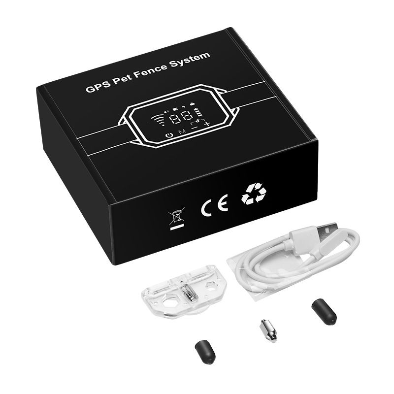 GPS Wireless Dog Fence Outdoor Pet Fencing Device 3280 Ft Range Easy Installation for Pet Safety and Freedom