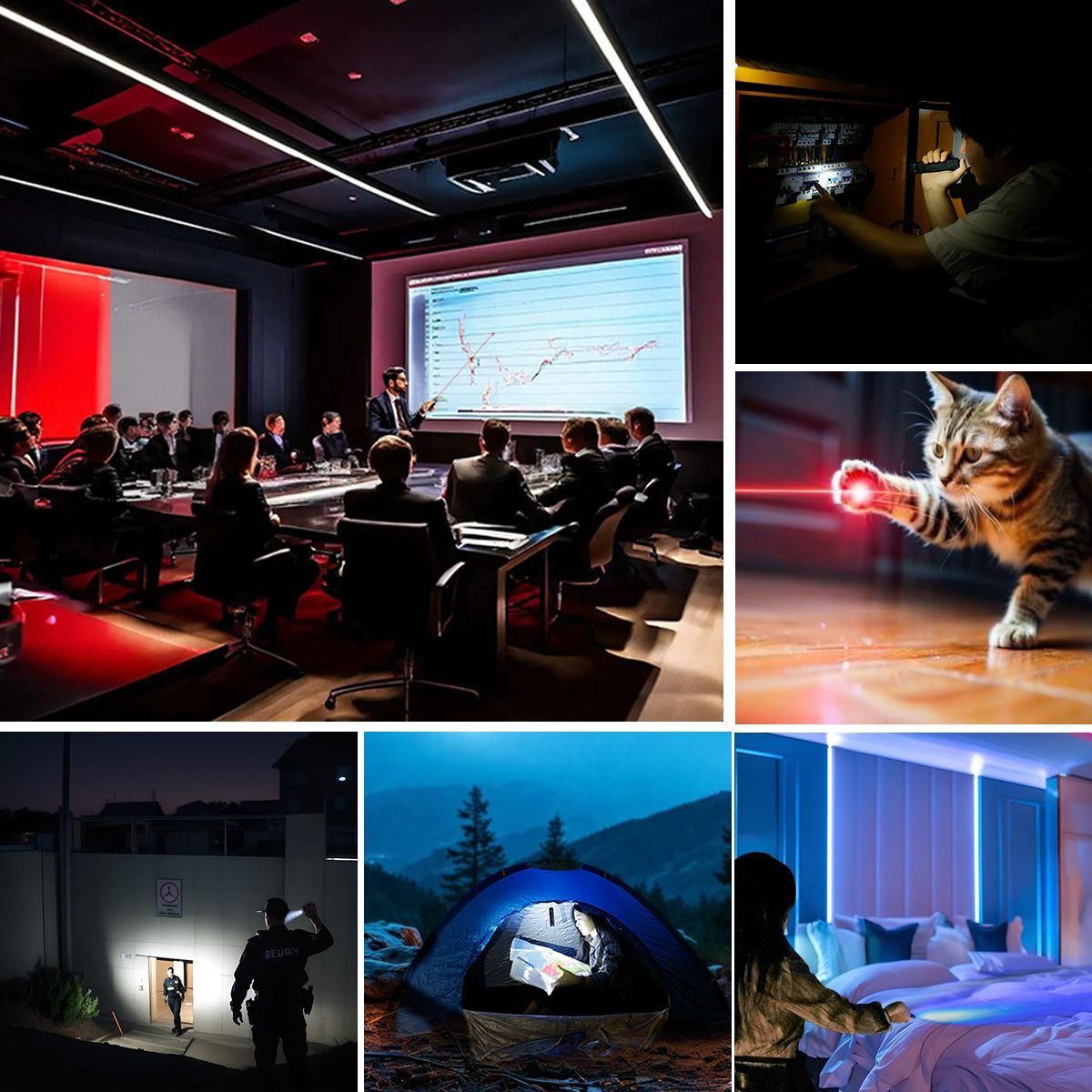 IMALENT GR35 2800 Lumens LED EDC Flashlight(Red)