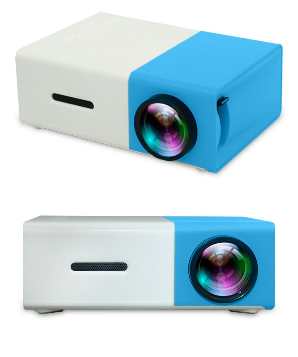 YG300 LED Mini Projector Compact Portable Projector 1080P Bright Projection for Movie Night and Gaming Adventures