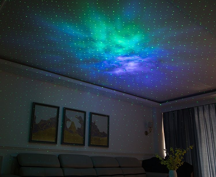 Mesmerizing Laser Starry Sky Projector Night Light 7 Colors 360 Degree Rotation Cozy Mood Kids Gift Decor