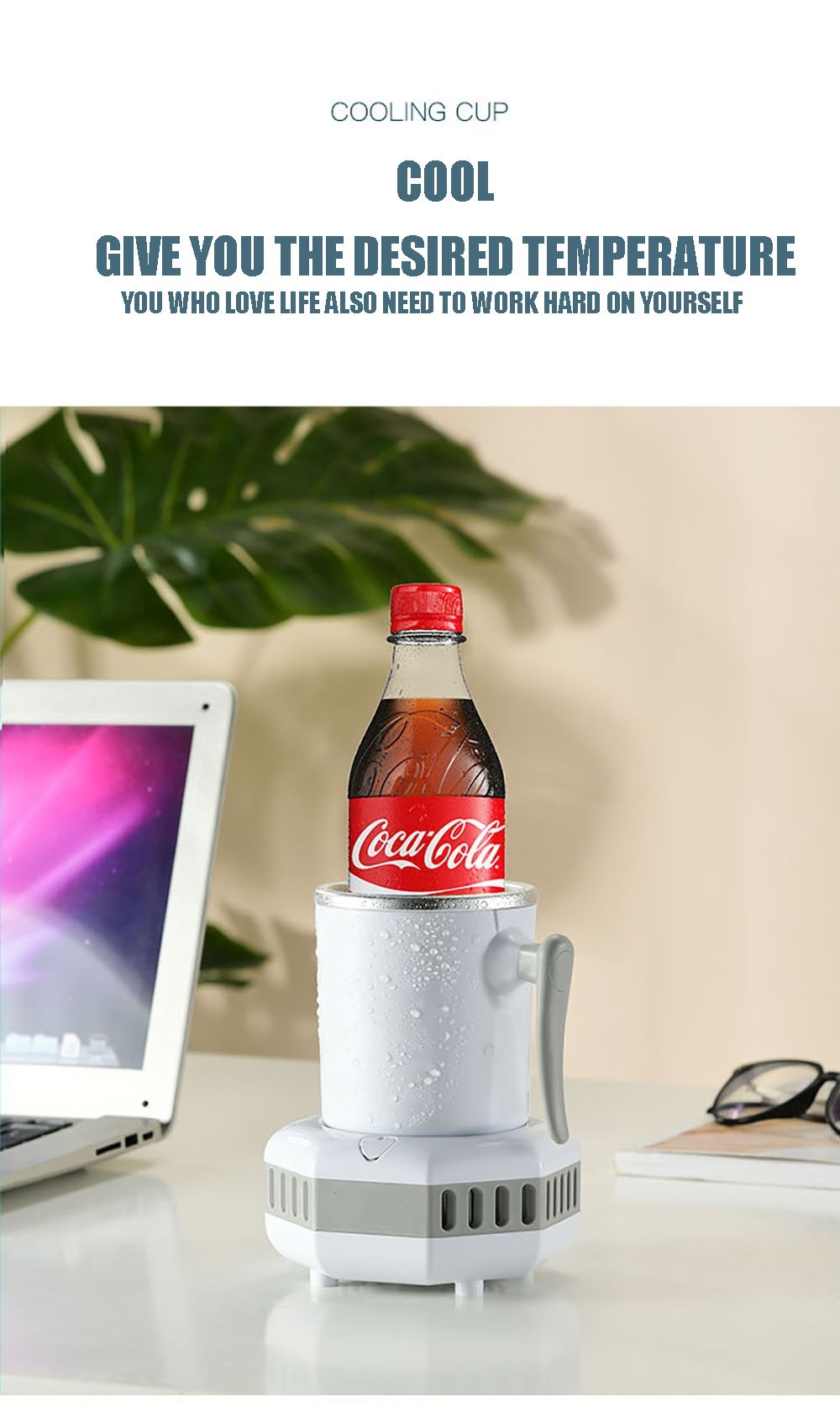 Portable Refrigerator Electric Drink Cooler Fast Cooling Kettle Summer Party Essentials for Ice-Cold Beverages