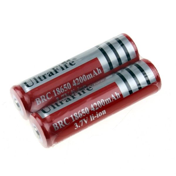 Ultrafire BRC 4200mAh 18650 Rechargeable Battery Eco-Friendly Versatile Battery 
