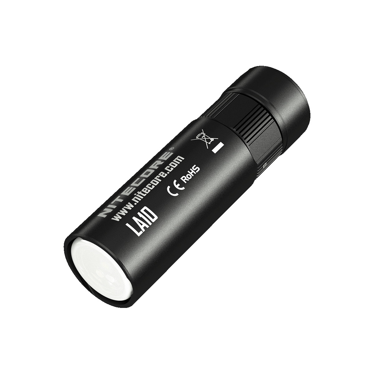 Nitecore LA10 Mini EDC Flashlight 135 Lumens Premium Nichia XP-G2 S3 LED Twist-to-Activate Design Camping