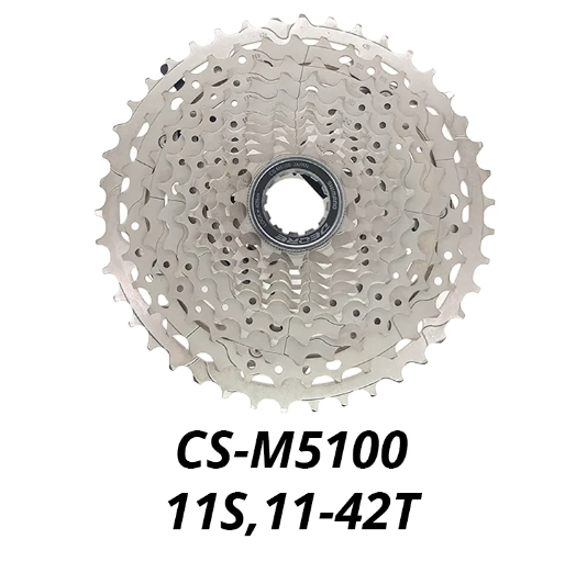 Shimano Deore CS M5100 11 Speed MTB Cassette 11-51T Precision Gear Range for Trail Climbing and Descending