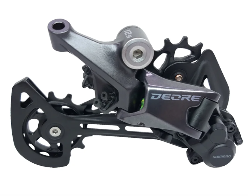 Shimano Deore M6100 12-Speed Groupset Precise Shifting Mountain Bike Upgrades for Trail Riding Performance