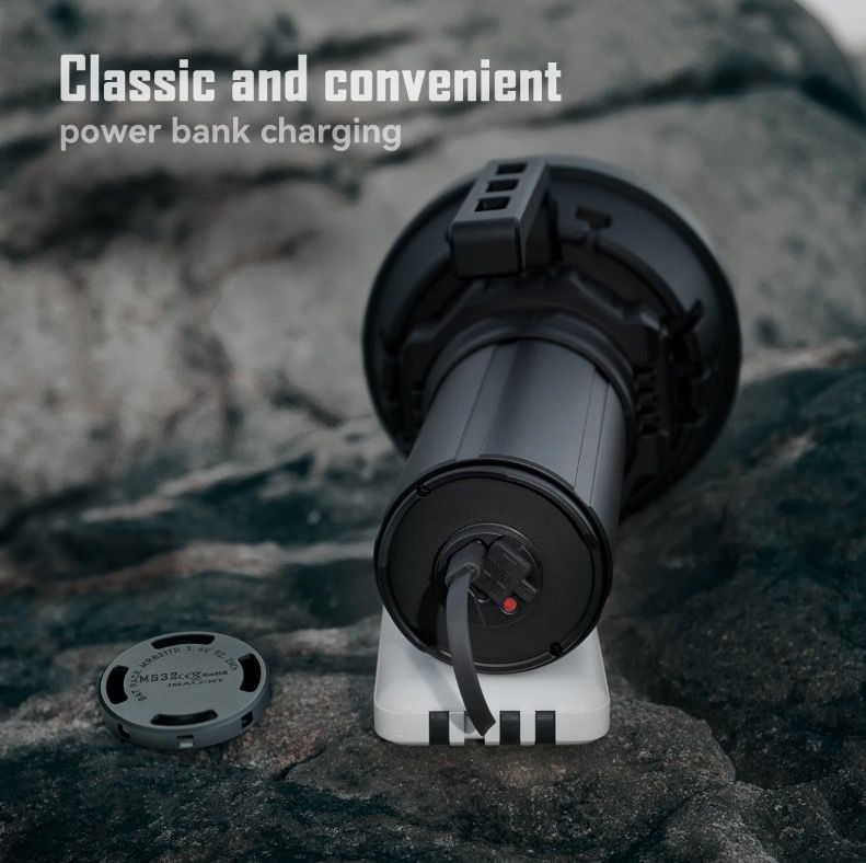 IMALENT MS32 200000 Lumen LED High Power Flashlight with Multiple Lighting Modes for Outdoor Adventures
