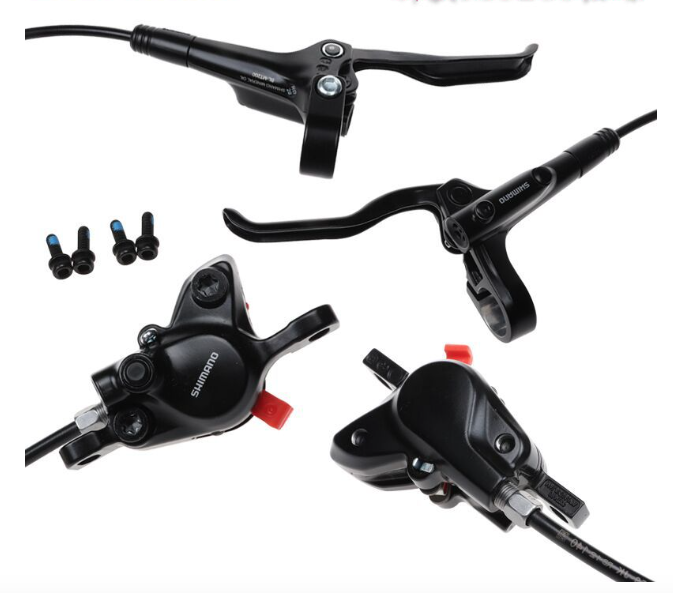 Shimano MT200 Brake MTB E-bike Hydraulic Disc Brake Superior Stopping Power Advanced Technology Black Finish