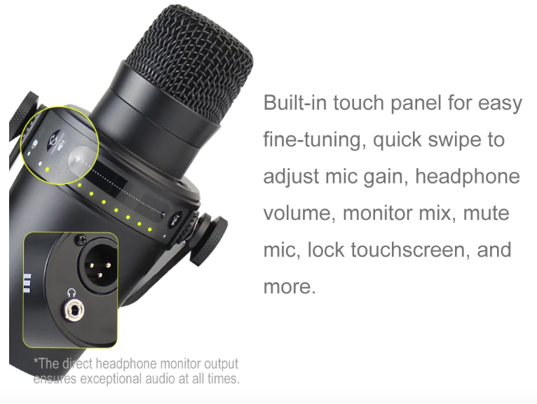 MV7 Professional Dynamic Microphone for Podcasting Live Streaming and Recording High-Quality Sound