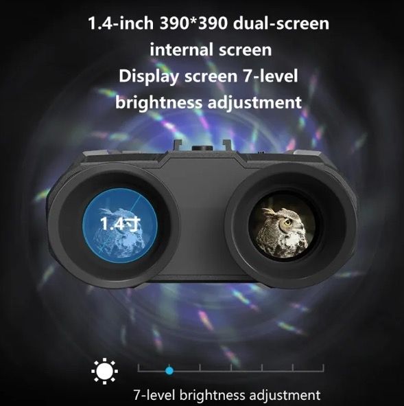 NV8000 Night Vision Goggles Binoculars 4K Video Naked-3D Tech for Wildlife Observation Free Shipping