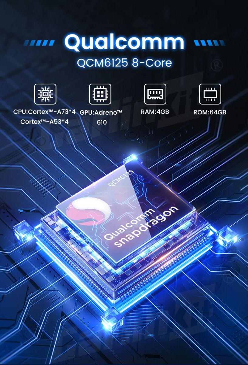 CarlinKit CarPlay Ai Box QCM6125 Android 13 Seamless Multitasking with Factory-Installed CarPlay Streaming