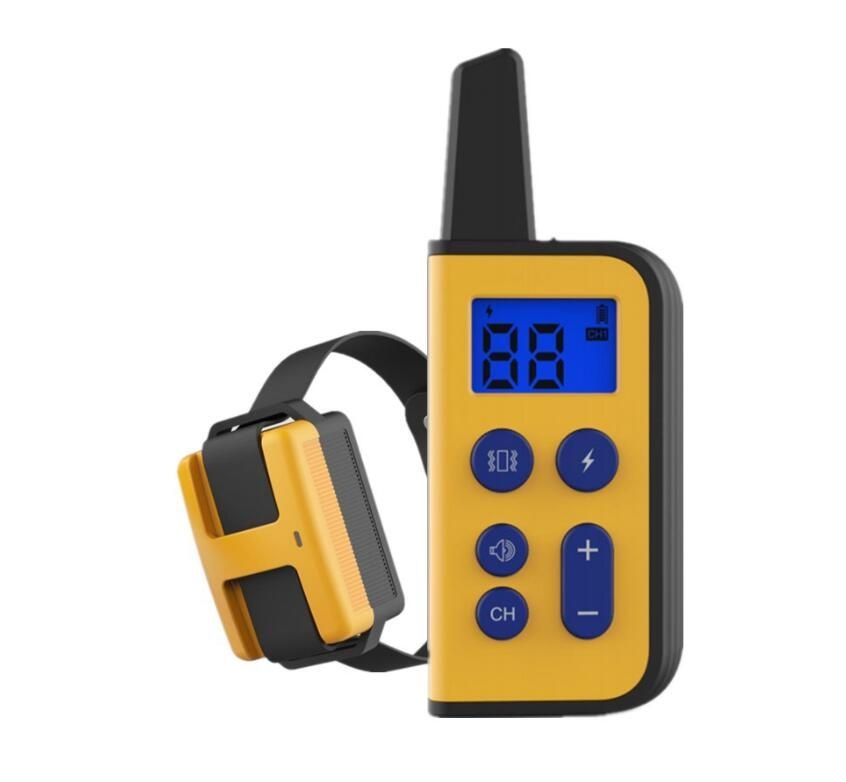 Waterproof Electric Dog Training Collar 1000m Range Adjustable Stimulation Levels for Humane Training