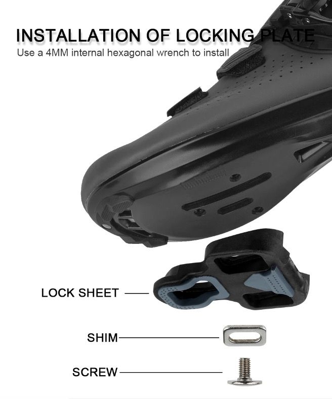 RACEWORK Road Bike Pedal Ultra Light Carbon Fiber Self-Locking SPD Keo Compatible Ideal for Cycling Enthusiasts