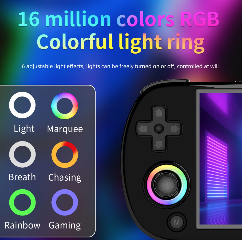 ANBERNIC RG40XX H Handheld Game Console Linux 64-bit System 4.0 inch IPS 3200mAh Retro Video Gaming Console