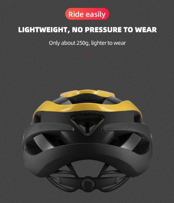 ROCKBROS Bicycle Helmet Ultralight Cycling Helmet Anti-Sweat Technology Shock Resistant for Outdoor Sports