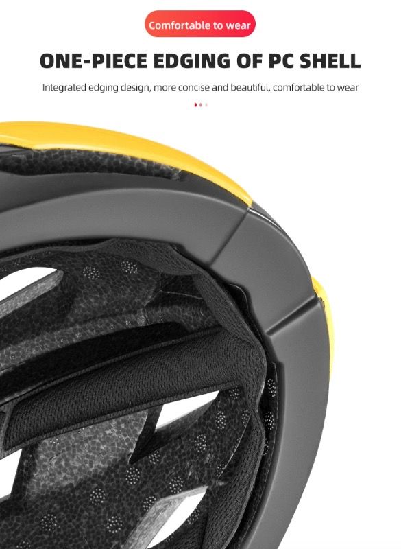 ROCKBROS Bicycle Helmet Ultralight Cycling Helmet Anti-Sweat Technology Shock Resistant for Outdoor Sports