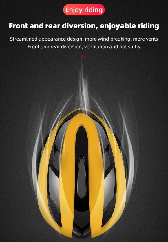 ROCKBROS Bicycle Helmet Ultralight Cycling Helmet Anti-Sweat Technology Shock Resistant for Outdoor Sports