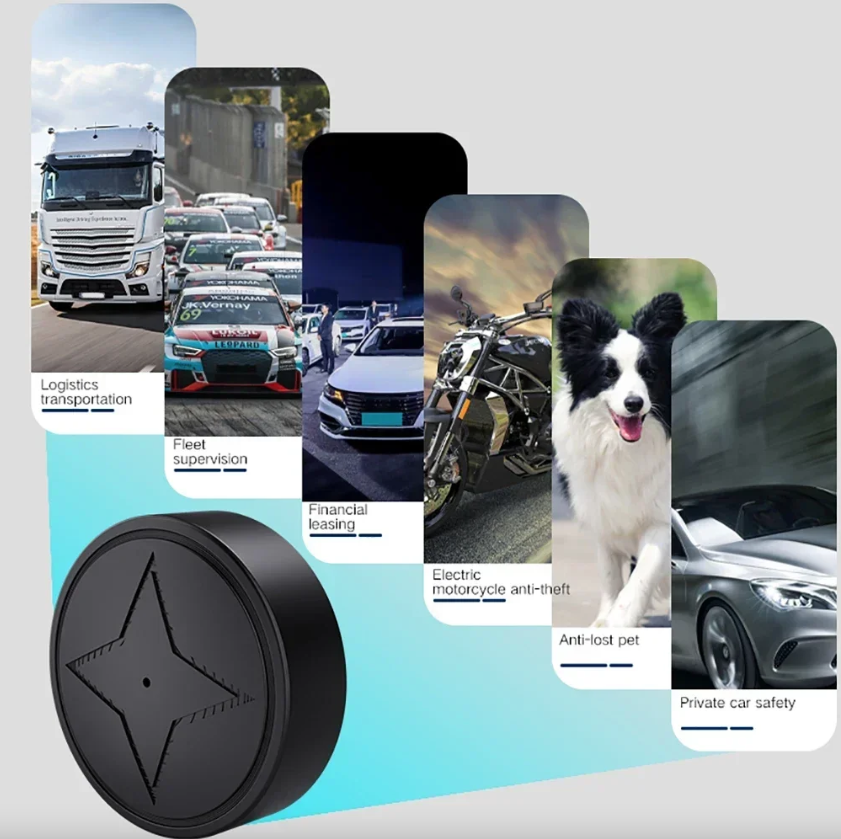 Mini GPS Tracker Strong Magnetic Mount Car Motorcycle Truck Trackers Vehicle Realtime Tracking Locator Anti-lost GPS Tracker