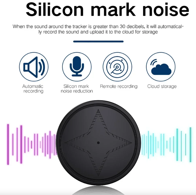 Mini GPS Tracker Strong Magnetic Mount Car Motorcycle Truck Trackers Vehicle Realtime Tracking Locator Anti-lost GPS Tracker