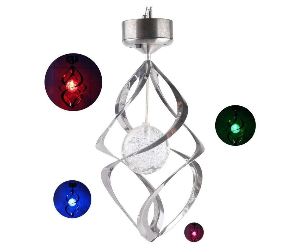 Enchanting Solar Lights Outdoor Decorations Wind Chimes LED Color Changing for Garden Parties Durable Design