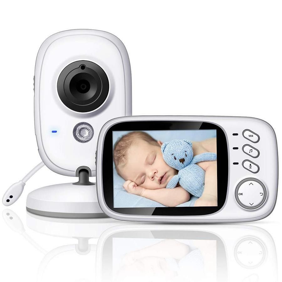 VB603 Video Baby Monitor with Two-way Audio and Night Vision Reliable Parenting Tool for Infant Safety
