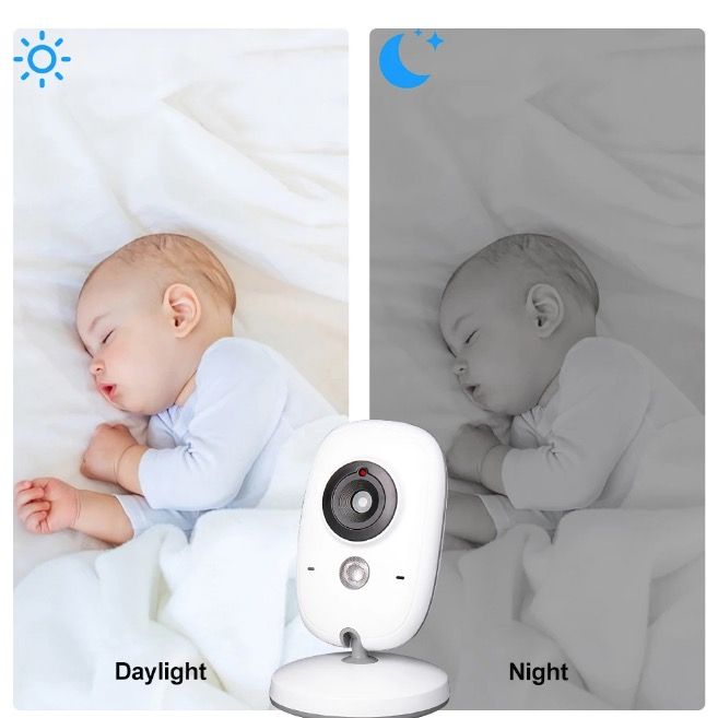 VB603 Video Baby Monitor with Two-way Audio and Night Vision Reliable Parenting Tool for Infant Safety