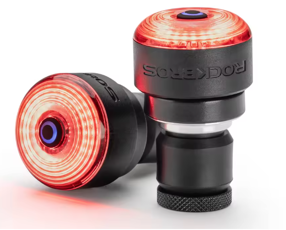 ROCKBROS R0 Handlebar End Plug Bike light Type-C MTB Road Cycling Taillight