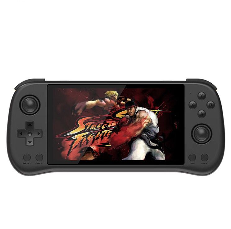 POWKIDDY X55 Handheld Game Console Retro Gaming 5.5 Inch Screen IPS Display RK3566 Processor Gaming on the Go