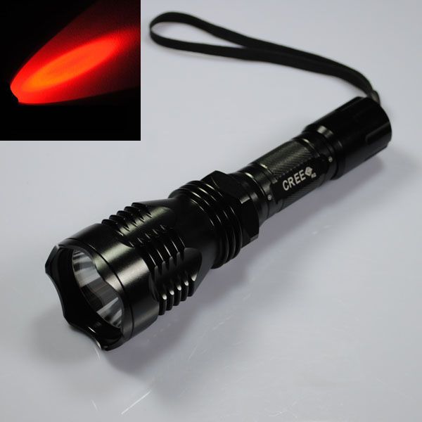 UniqueFire HS-802 Green Light Long Range LED Flashlight Waterproof Durable for Nighttime Exploration